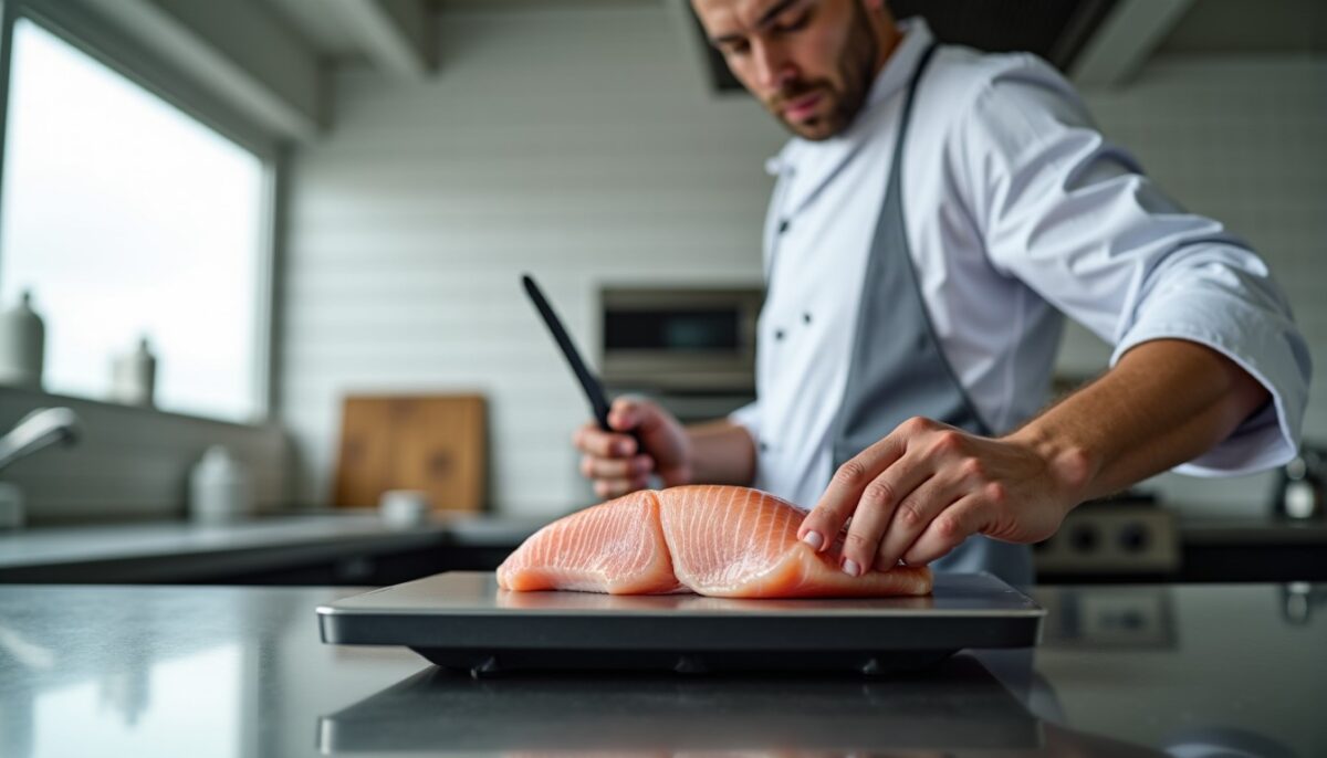 Comment calculer la portion parfaite de poisson pour chaque invité ?